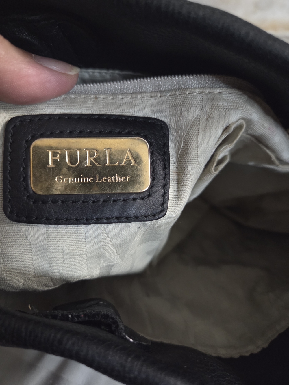 Furla Liz Leather Hobo Bag - Picture 13 of 14